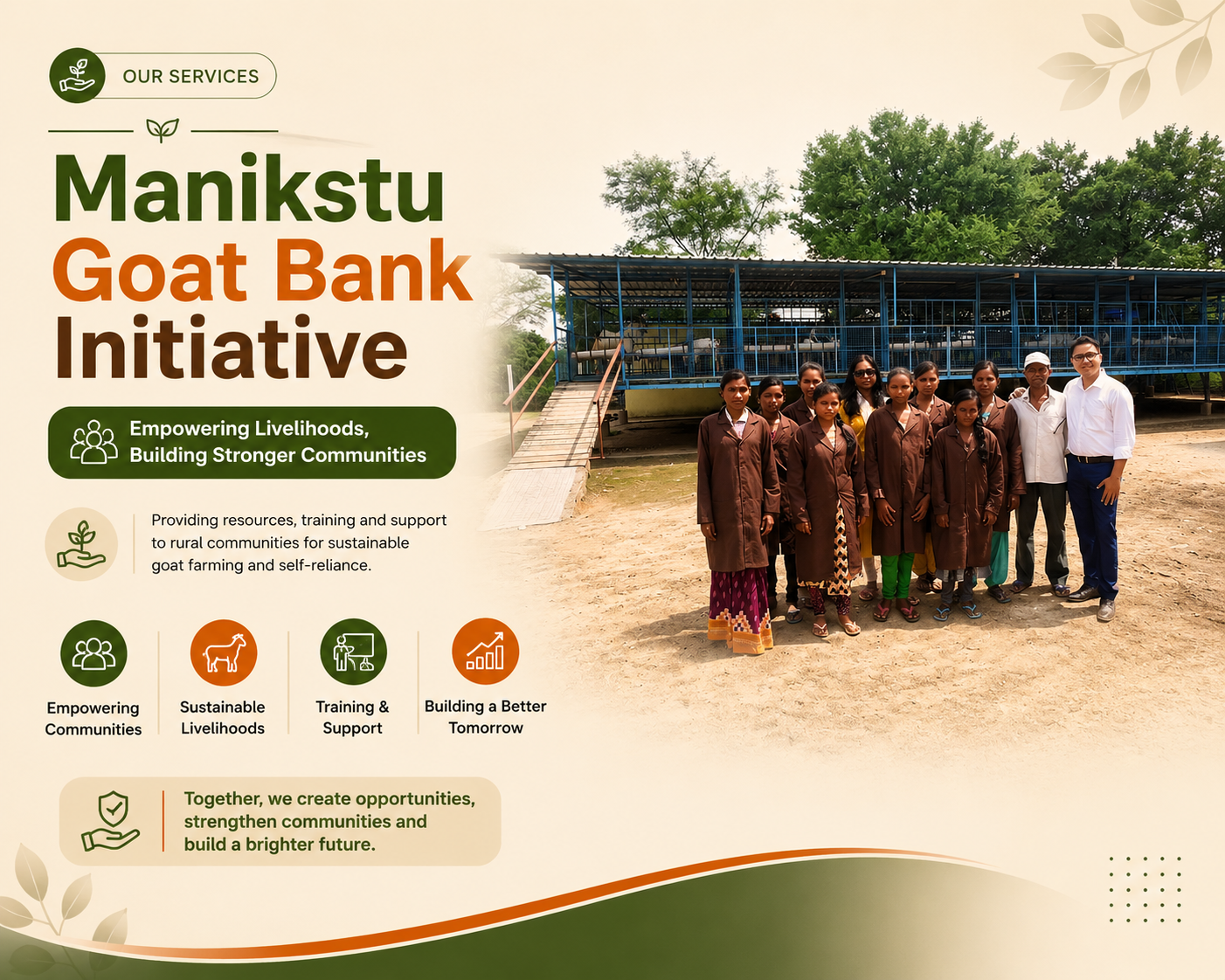 Manikstu goat farming services